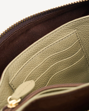 Saben Tilly's Big Sis Crossbody - Eucalyptus Green Leather Bag