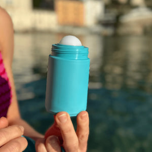 Refillable Roll-On Applicator 100ml - Sky Blue