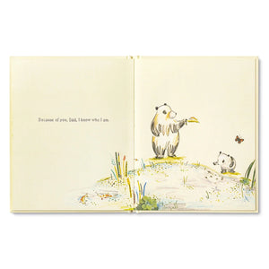 Father's Day Gift Book - Because of You, Dad