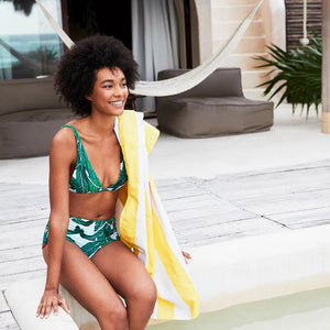 DOCK & BAY QUICK DRY Beach Towel - Cabana Collection - Boracay Yellow