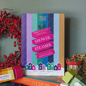 Wild Emery 12 Days Shower Steamer Advent - Cool + Clear