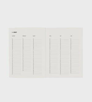 Lettuce x Gabrielle Gatt | 2027 Weekly Diary | Golden