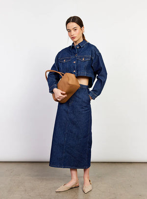 SABEN Isla Shoulder Bag - Toffee Luxe Brown handbag