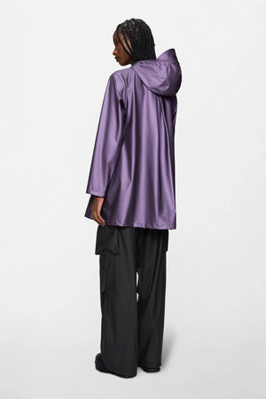 RAINS A-Line W Jacket W3 - Body Purple raincoat