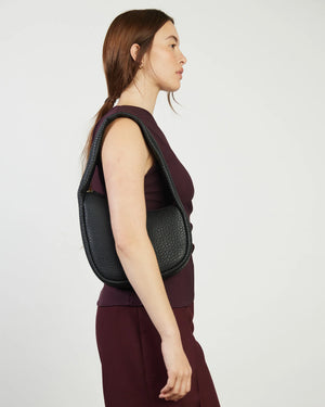 Harper Shoulder Bag - Black Bubble