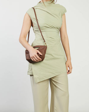 Saben Rocco Crossbody Bag - Umber Luxe