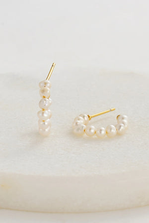 ZAFINO Ally Hoop - Gold - Earrings 7380