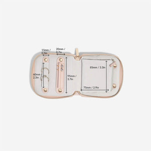Stackers Compact Jewellery Wallet - Blush