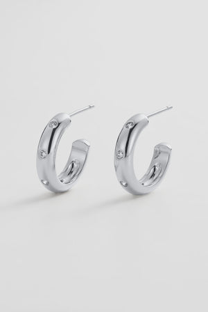 Zafino 7799 Talia Hoop - Silver Earrings
