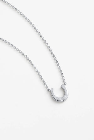 ZAFINO Lucky Necklace Silver horseshoe necklace