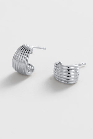 Zafino Sasha Hoop - Small - Silver
