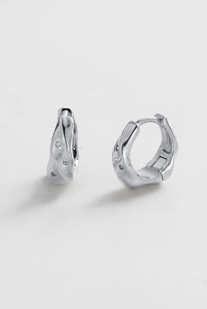 Zafino The June Hoop Silver earrings 7860