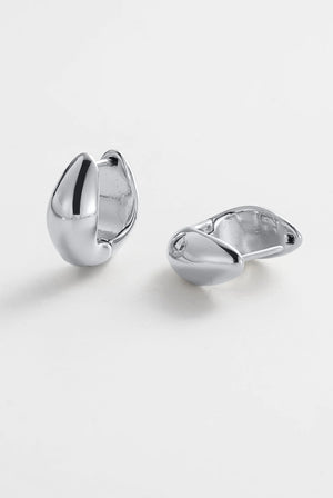 ZAFINO 7864 Margot silver hoop earrings