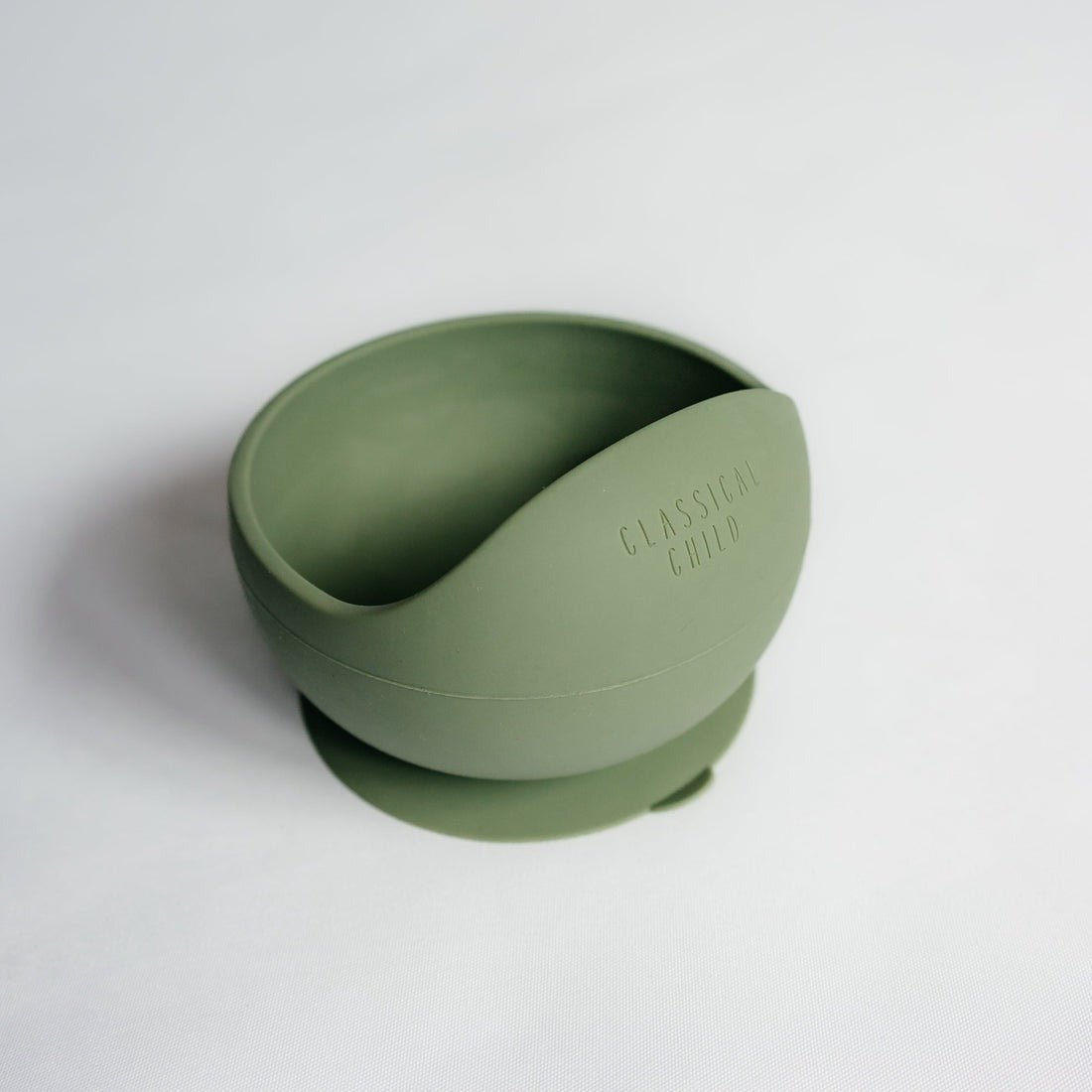 Classical Child Suction Bowl - Sage