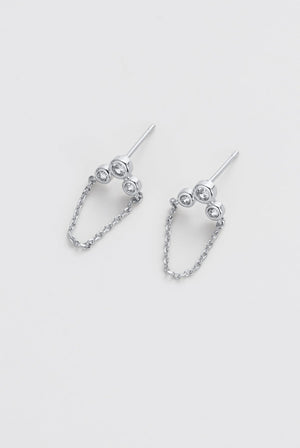 Tia Stud - Silver