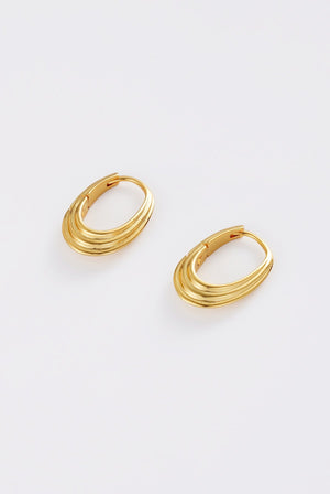 Marley Hoop - Medium - Gold