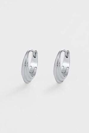 Marley Hoop - Small - Silver