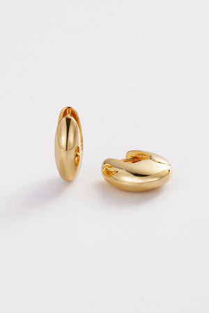 ZAFINO 8183 Carrie Hoop - Gold