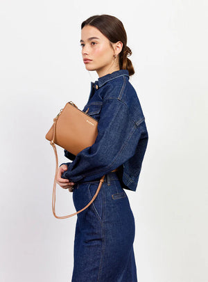 SABEN Tilly's Big Sis Crossbody - Toffee light brown bag