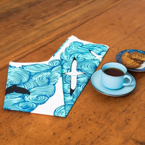 ALI DAVIES TEA TOWEL EARTH SEA SKY