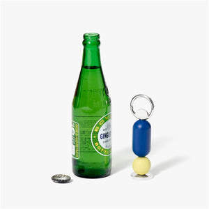 Areaware Abaco Bottle Opener Blue Yellow