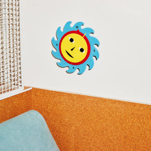 Areaware Dusen Dusen Everybody Clock Blue