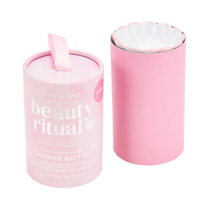 Annabel Trends Beauty Ritual Shower Gift Set - Dusty Pink 3pcs