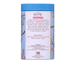 Basilur Floral Magic- Sweet Sakura - 75g Loose Leaf Tin