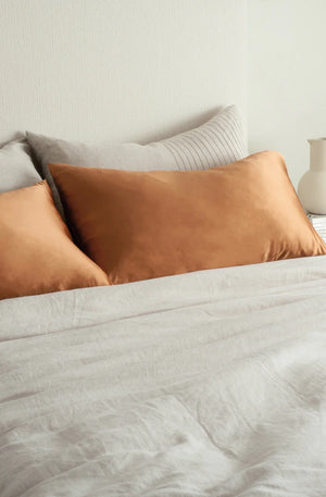 Bianca Lorenne Silk Pillowcase - Clay