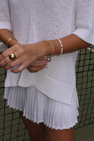 Billie Metal Bracelet - Gold