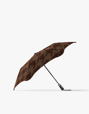 Blunt Metro Umbrella - Houndstooth COCOA