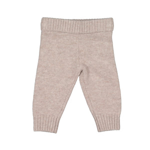 Burrow & Be Baby Knit Pants - Taupe