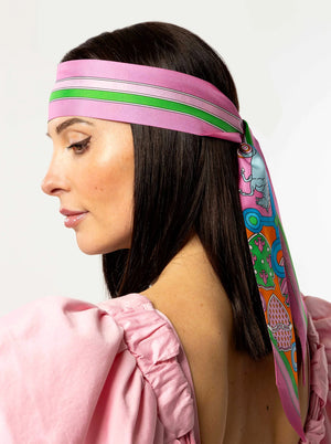 Dark Hampton SILK Twilly