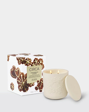 Circa Christmas Candle 300g - Gingerbread Cookies