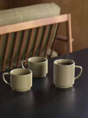 CITTA Copo Stacking Coffee Tea Mug - Fennel Tall