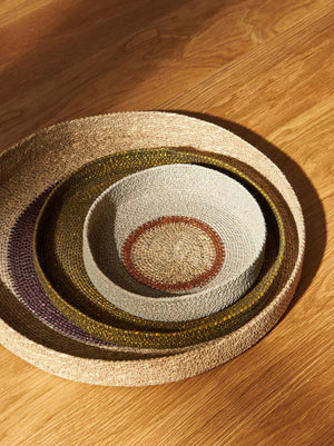 CITTA DESIGN Pinto Basket 20cm - Haze / Orange Peel