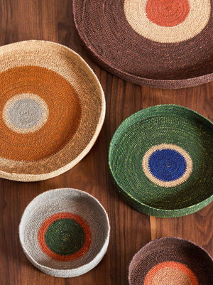 CITTA DESIGN Pinto Basket 38cm Orange Peel / Puddle