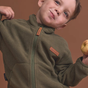 Crywolf Child Lightweight Fleece - Olive