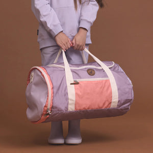 CRYWOLF CHILD PACKABLE DUFFEL Heather Colourblock