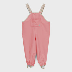 Crywolf Child Kids Girls Rain Overalls Rose Pink