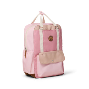 Crywolf KNAPSACK Blush Colourblock School Bag