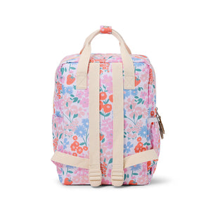 CRYWOLF MINI BACKPACK Berry Garden Floral patterned backpack
