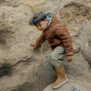 Crywolf Kids Rain Boots - Tan