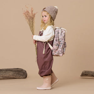Crywolf Kids Rain Overalls Mauve