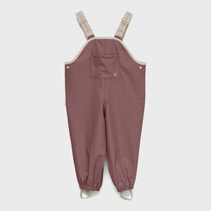 Crywolf Kids Rain Overalls Mauve