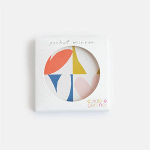 Caroline Gardner - Multi Checkmate Hearts Square - Pocket Mirror