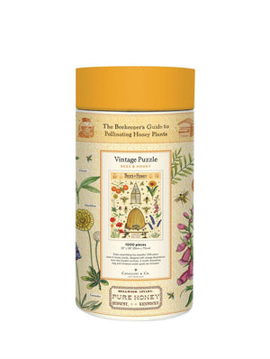 Cavallini & Co - Bee 1000 Pce - Vintage Puzzle