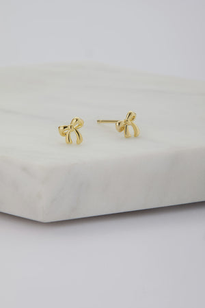 Zafino Charlotte Mini Stud - 925 Sterling Silver - Gold