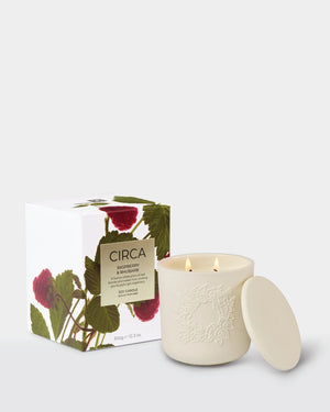 Circa Christmas Candle 300g - Raspberry & Rhubarb