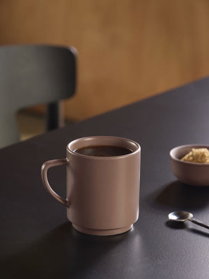 CITTA Copo Stacking Mug - Plum Tall Coffee Tea